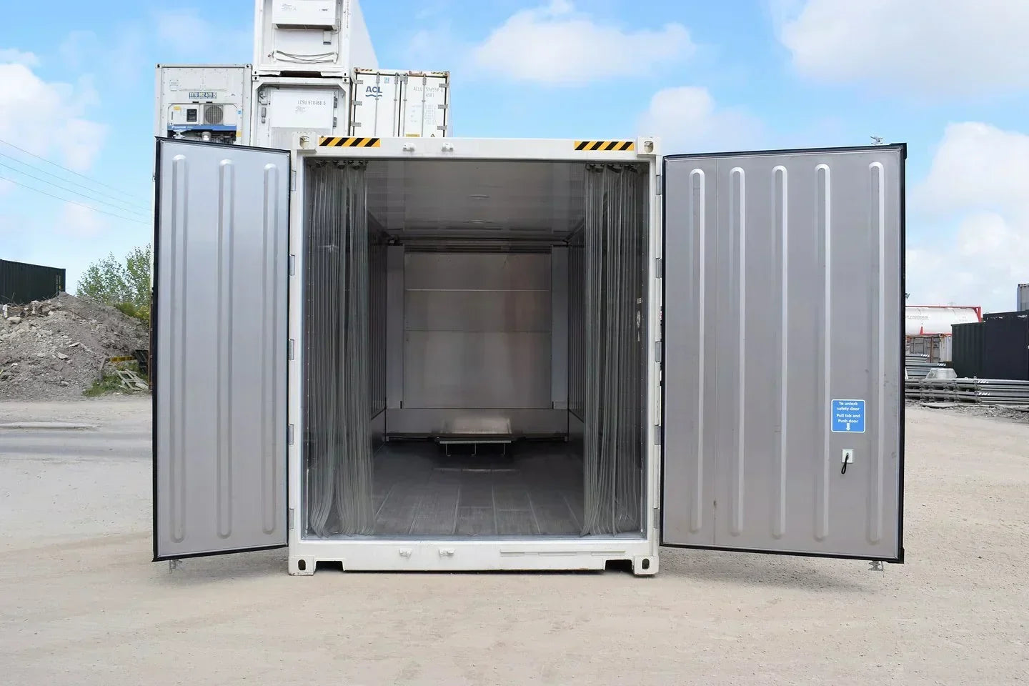 Neuer 20-Fuß-High-Cube-Kühlcontainer
