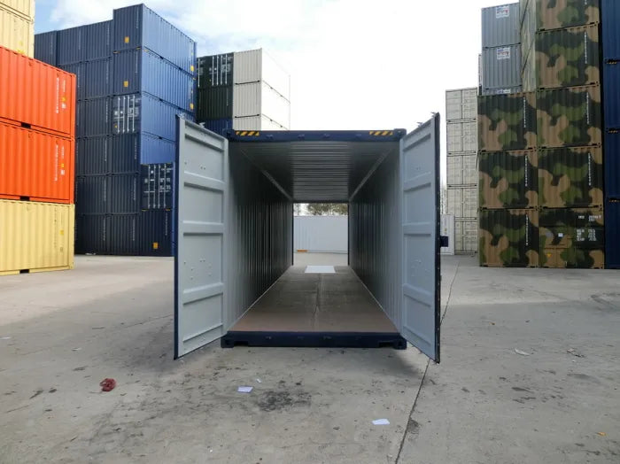 40 Fuß hoher Container mit Doppeltür