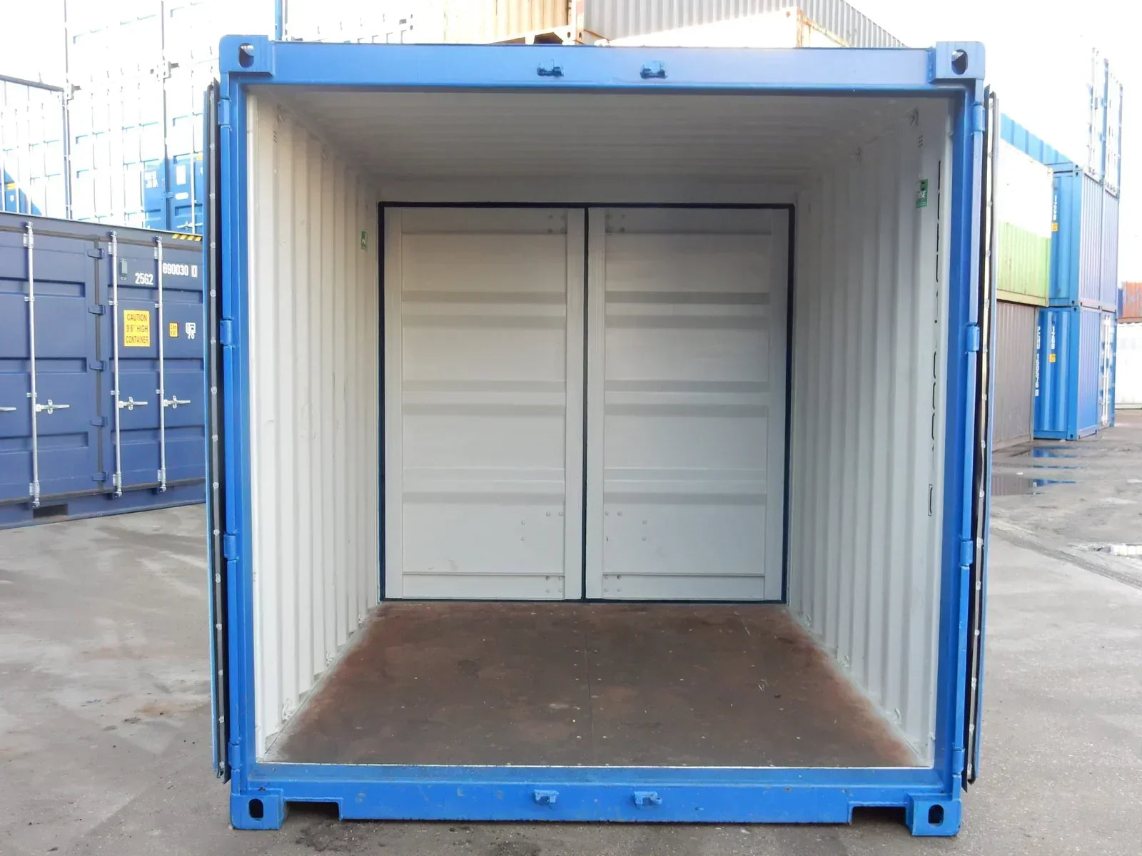 Gebrauchter 10-Fuß-Container mit Doppeltür