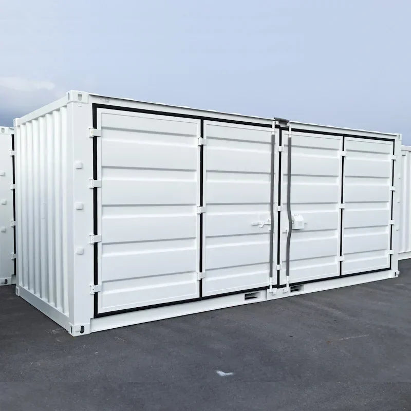 NEUER 20-FUSS-LAGERCONTAINER MIT OFFENEN SEITEN