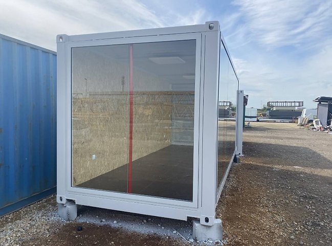 Neuer 20-Fuß-Displaycontainer