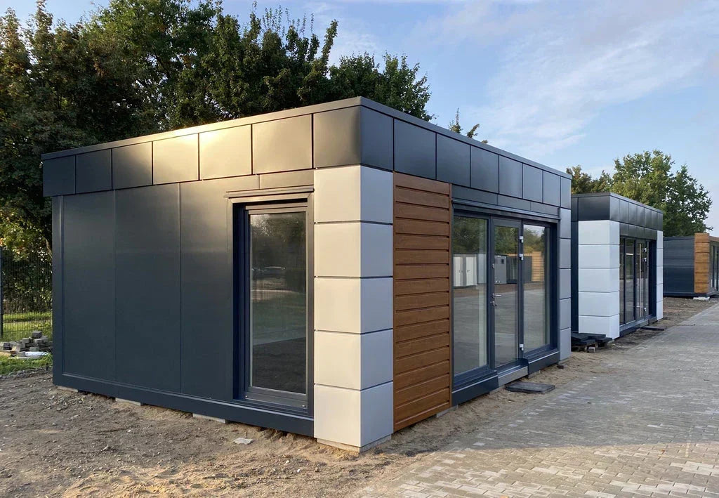 Bürocontainer vom Typ „London“, 6,00 x 5,00 m