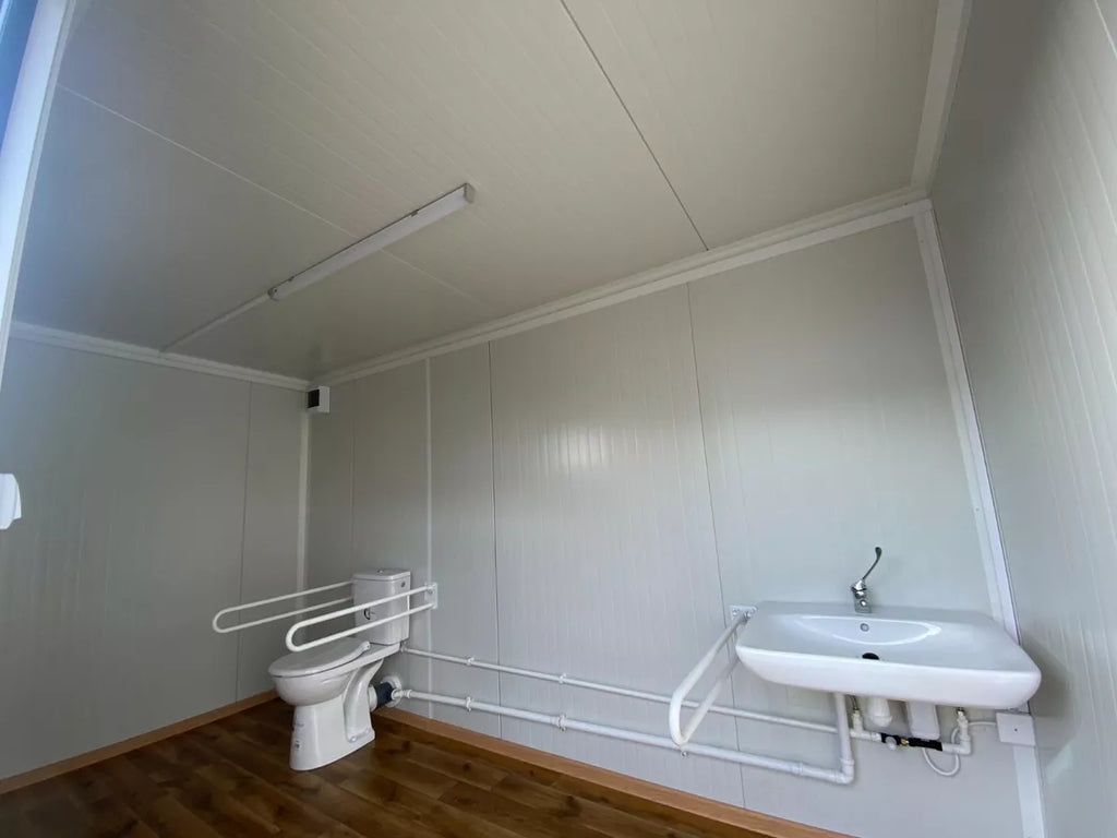 Sanitärbehälter für Menschen mit Behinderungen Toilette mit Rampe (Ref: 3907)