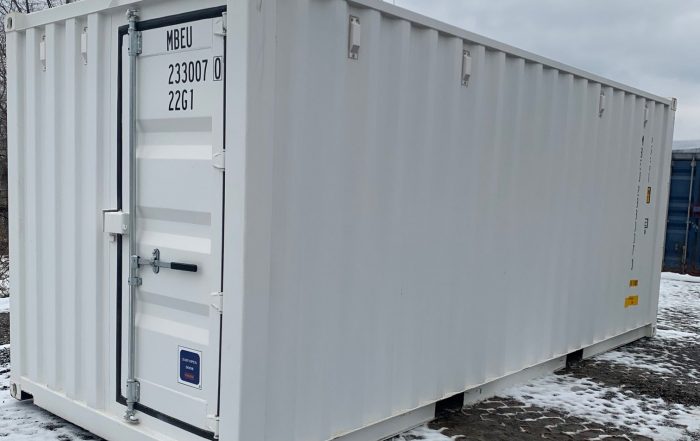 Kaufen Sie einen neuen 20-Fuß-Seecontainer mit drei Türen